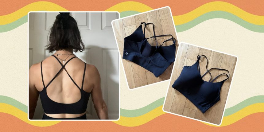 this-amazon-sports-bra-is-stretchy,-strappy-perfection